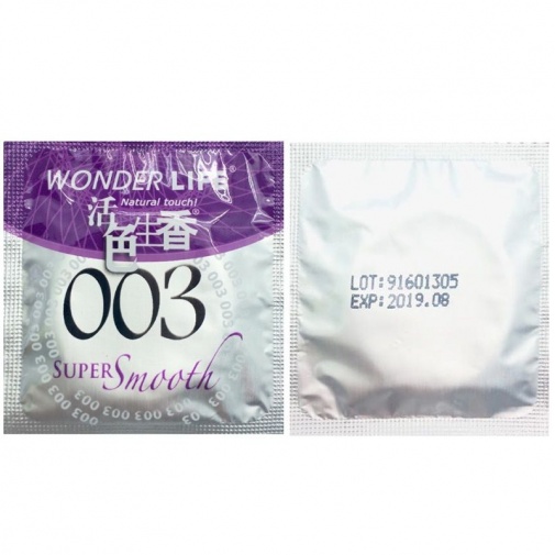 Wonder Life - 003 Super Smooth Ultra Thin 10's Pack photo