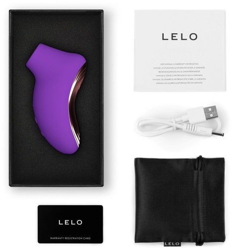 Lelo - Sona 2 旅行装阴蒂按摩器 - 紫色 照片