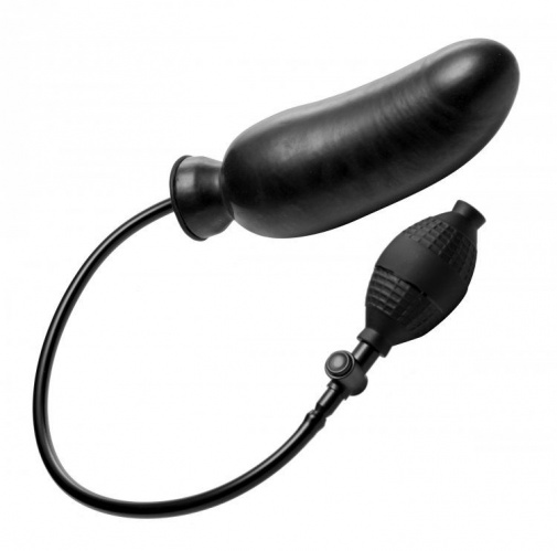 Master Series - Renegade Inflatable Dildo - Black photo