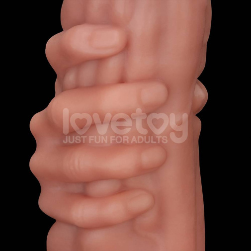Lovetoy - 10" 握住阴茎大码 - 肉色 照片