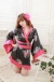 SB - Kimono S124 - Black/Pink photo-4