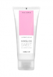 Mixgliss - Sweet 泡泡糖味水性润滑剂 - 70ml 照片