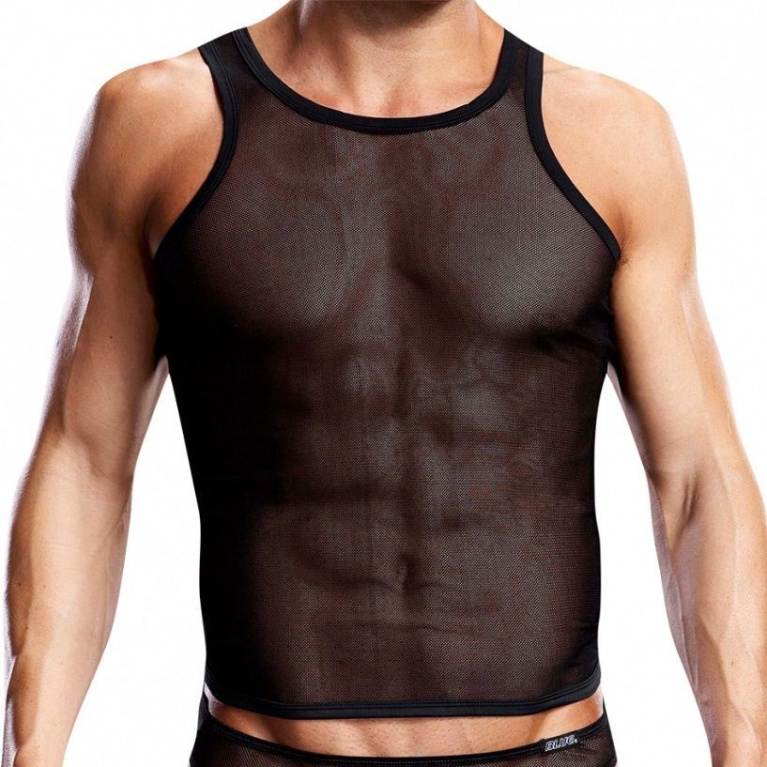 Blueline - Pro-Mesh Tank Top - Black - S/M photo
