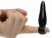 Frisky - 手指套型后庭塞 3件装 - 黑色 照片-2
