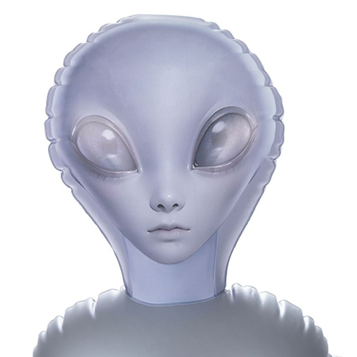 NMC - Infinity Ailen Infantable Doll - Silver photo