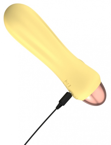 Cuties - Narrow Mini Vibrator - Yellow photo