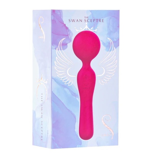 Swan - Sceptre Wand Massager - Pink photo
