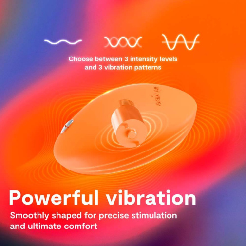 We-Vibe - Temp 可调节冷热感按摩器 - 橘红色 照片