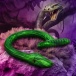 Creature Cocks - Slither Hose Dildo - Green 照片-3