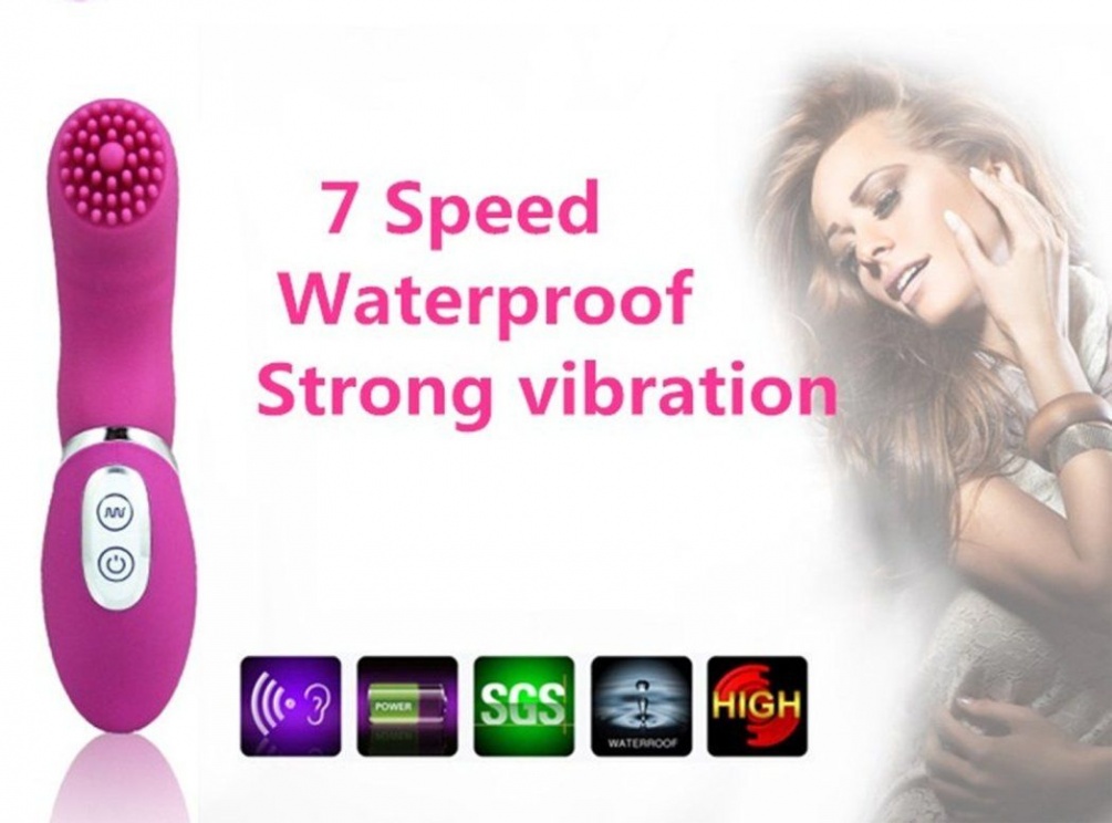 7 Functions.
Unique Texture.
Flexible Head.
Designed just... Aphrodisia - Desire Vibe - Massager - Pink photo-8