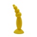 FAAK - Silicone Mini Anal Beads - Yellow photo