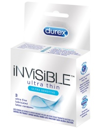 Durex - Invisible Ulta Thin Condom 3's Pack 照片