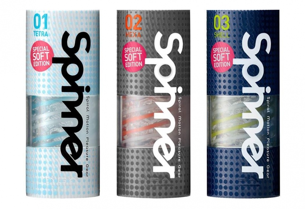 The Tenga Spinner Special Soft Edition is for guys who prefe... Tenga - Spinner 02 Hexa Special Soft Edition - Orange photo-7