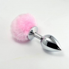 Lovetoy - Pompon Metal Plug S - Pink photo