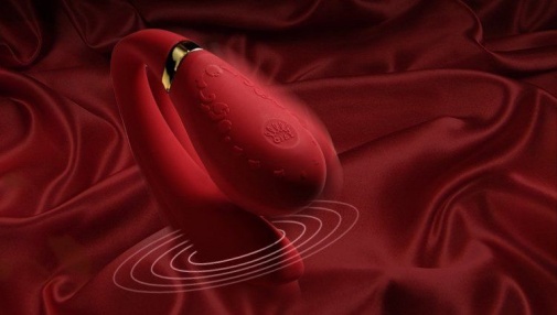 Zalo - Fanfan Couples Massager - Bright Red photo