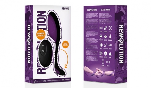 Rewolution - Rewovo Remote Control Vibro Egg - Purple photo