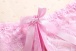 SB - 蝴蝶結開襠蕾絲內褲 - 淺粉紅色 照片-11