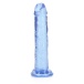 RealRock - 6" Straight Realistic Dildo - Blue 照片-3