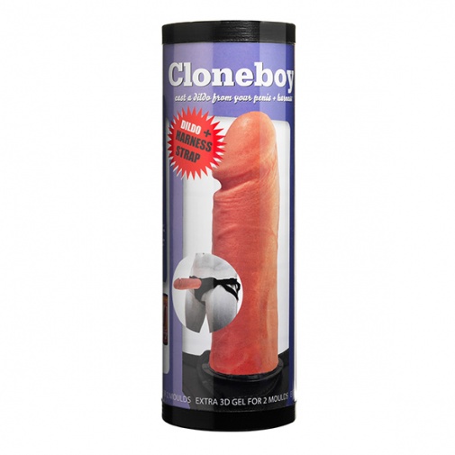 Cloneboy - 假陽具和穿戴式束帶 - 肉色 照片