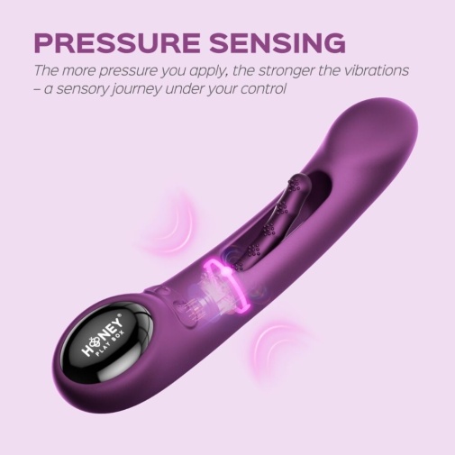 Honey Play Box - Tempo Sensing G-Spot App Vibrator - Purple 照片