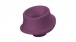 Womanizer - 矽膠更換頭 大碼3個裝 - 紫色 照片-2