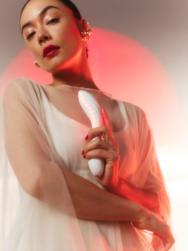 Lelo - Mona Spectra APP LED G-Spot Vibrator - White photo