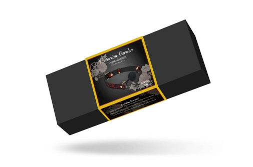 Liebe Seele - Victorian Garden Ball Gag - Red photo