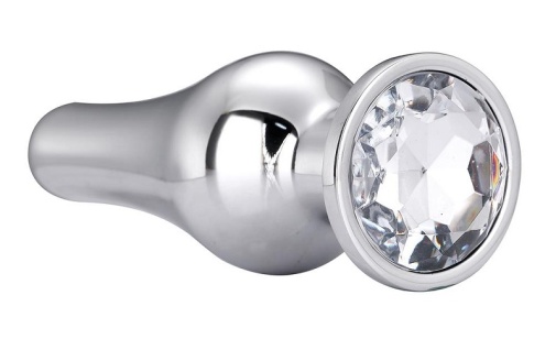 Dreamtoys - Gleaming Love Pleasure Plug M - Silver photo