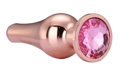 Dreamtoys - Gleaming Love Pleasure Plug S - Rose Gold photo