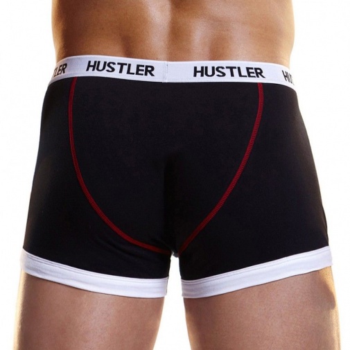 Hustler - Logo 弹力棉内裤 - 黑色 - L 照片