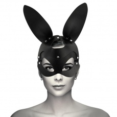 Coquette - Mask w Bunny Ears - Black photo
