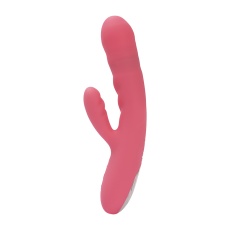 SVAKOM - Avery Thrusting Rabbit Vibrator - Strawberry Pink 照片