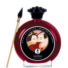 Shunga - Body Paint Sparkling Strawberry Wine - 100ml photo