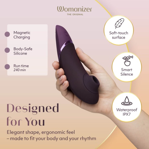 Womanizer - Next 阴蒂吸啜器 - 暗紫色 照片