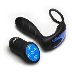 Jock - Shockwave E-Stim Anal Plug w Ring - Black 照片