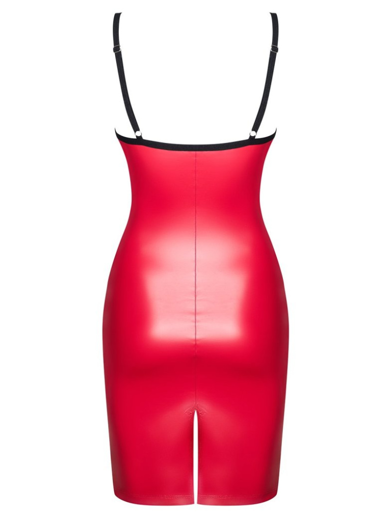 Obsessive - Redella Dress - Red - L/XL photo