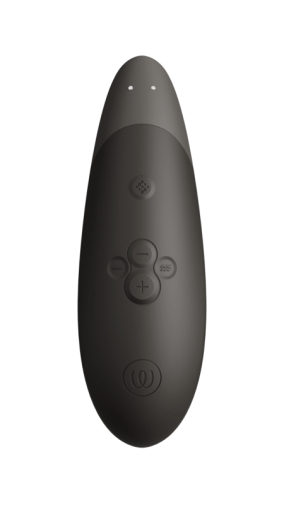 Womanizer - Enhance Pleasure Air & Deep Vibration Clit Stimulator - Black photo