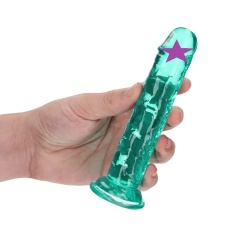 RealRock - 6" Straight Realistic Dildo - Green photo