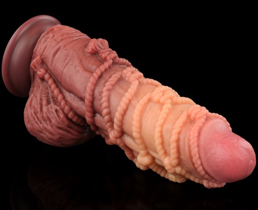 Lovetoy - 9.5" Dual Layered Cock w Rope photo