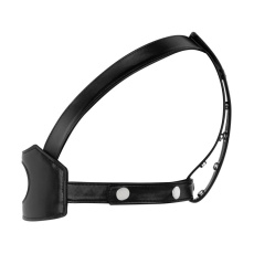Bedroom Fantasies - Head Strap-On Harness - Black photo