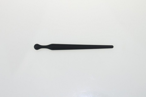 MT - Silicone Urethral Sound 100mm - Black photo