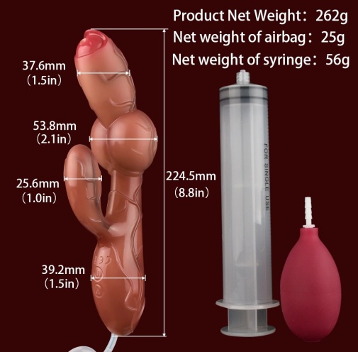 FAAK - Interstellar Wolf Squirt Vibro Dildo photo