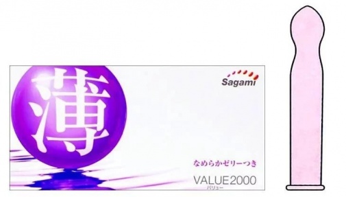 Sagami - Value 2000 安全套 12个装 照片