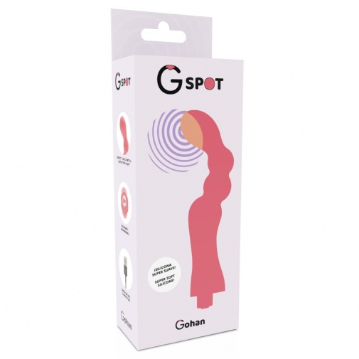 G-Spot - Gohan  震动器 - 红色 照片