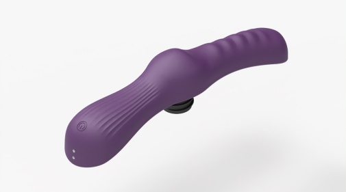 Bouncy Bliss - Flow Vibro Grinder Pillow - Purple photo