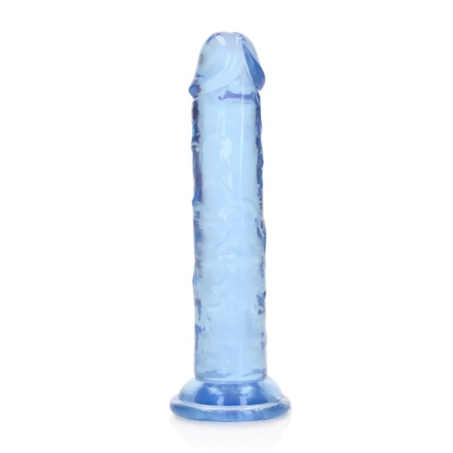 RealRock - 6" Straight Realistic Dildo - Blue 照片