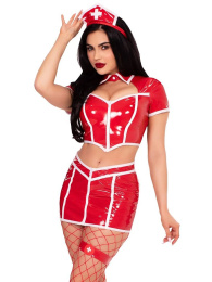 Leg Avenue - Red Alert Nurse Costume - M 照片