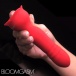 Bloomgasm - Rose Delight Thrusting Vibrator - Red 照片-5