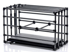 Master Series - Kennel Adjustable Puppy Cage - Black 照片