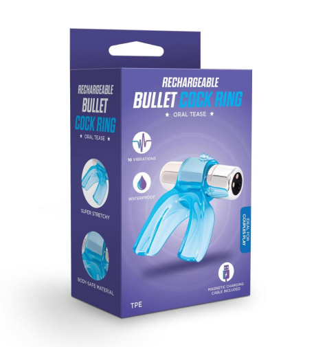 ScreamJoy - Oral Vibro Bullet - Blue 照片